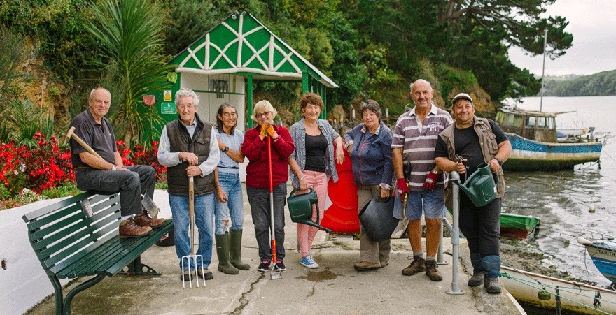 Group of people from Friends of Sunny Corner