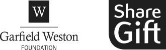 Founders logos: The Garfield Weston Foundation,Sir Mark Pigott KBE and Sharegift