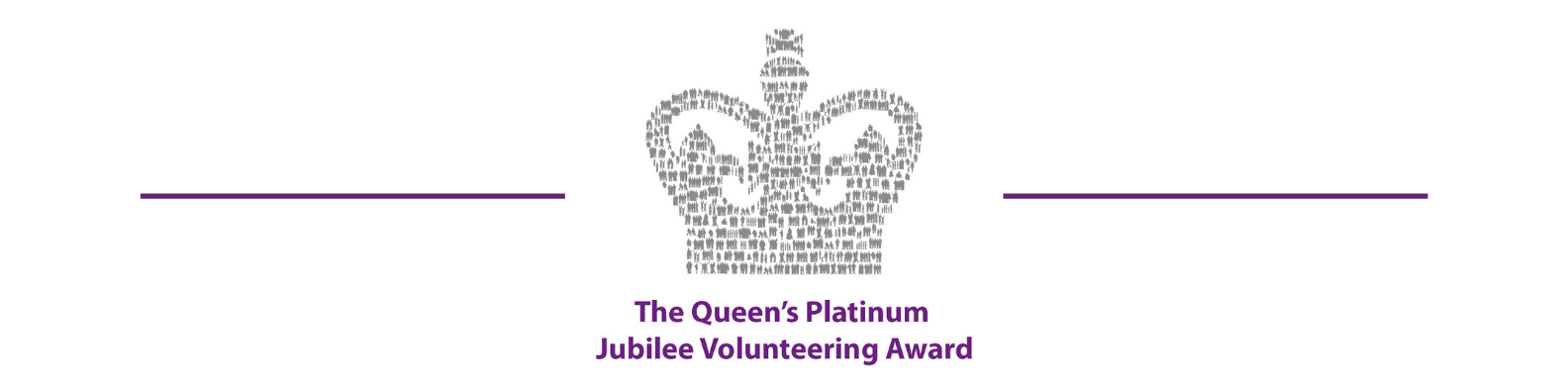 The Queen's Platinum Jubilee Volunteering Award Emblem